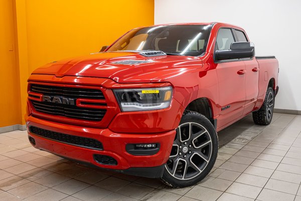 1500 SPORT 4X4 V8 *SIÈGES / VOLANT CHAUFF* CARPLAY USB