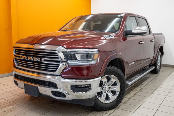 1500 LARAMIE CREW 4X4 V8 *NAV 12 PO.* SIÈGES VENT CUIR