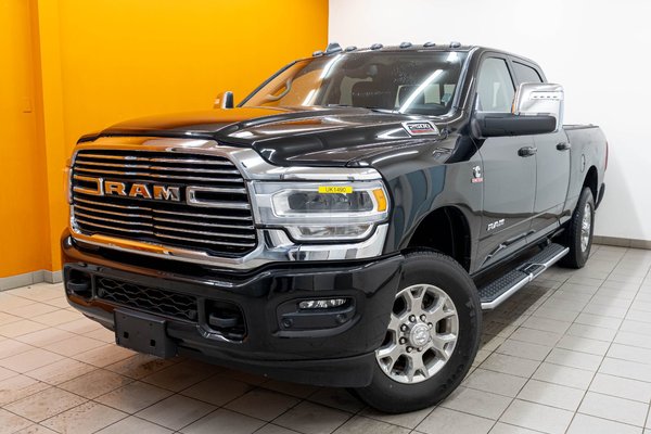 2500 LARAMIE CREW 4X4 DIESEL *NAV* CUIR SIÈGES VENTIL