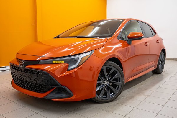 Corolla Hatchback SE AUTO *SIÈGES / VOLANT CHAUFF* REG ADAPT CARPLAY