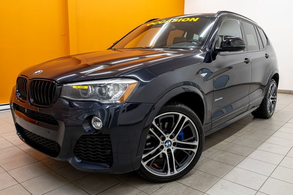 X3 XDRIVE35I AWD *TOIT* CUIR SIÈGES CHAUF HAYON ELECT