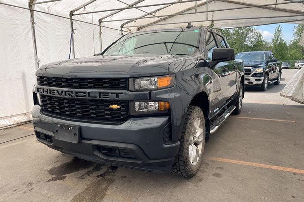Silverado 1500 CUSTOM CREW 4X4 V8 *GR REMORQ* CARPLAY BEDLINER
