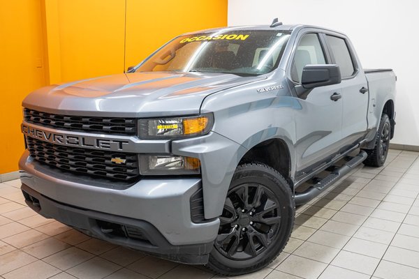 Silverado 1500 CUSTOM CREW 4X4 *CARPLAY* BEDLINER GR REMORQ WIFI