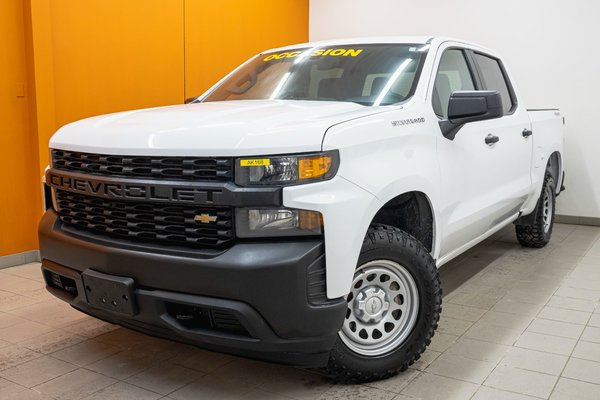Silverado 1500 WT CREW 4X4 *GR. VALEUR WT* CARPLAY EZ-LIFT USB