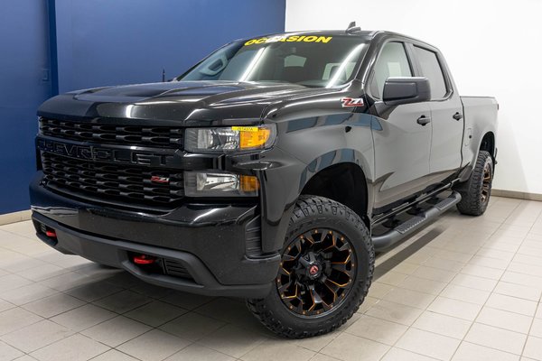 Silverado 1500 CUSTOM TRAIL BOSS CREW 4X4 V8 *CARPLAY* WIFI USB