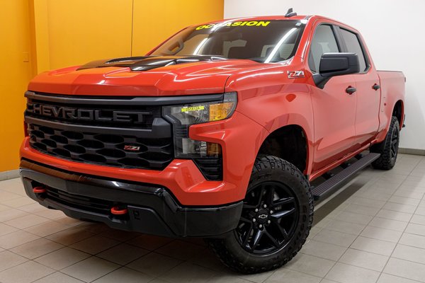 Silverado 1500 CUSTOM TRAIL BOSS CREW 4X4 *GR REMORQ* CARPLAY USB