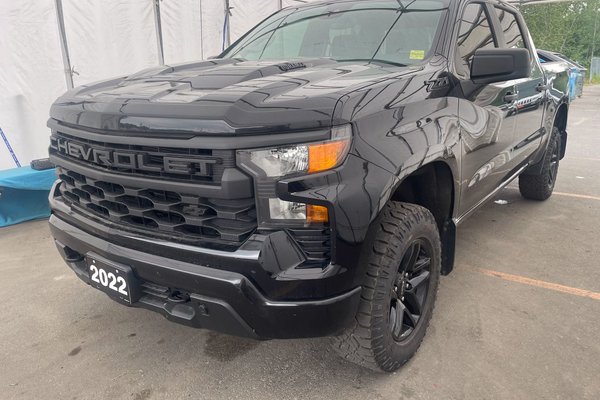 Silverado 1500 CUSTOM TRAIL BOSS CREW 4X4 DIESEL *MIDNIGHT* USB