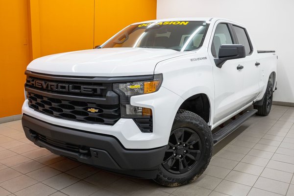 Silverado 1500 WT CREW 4X4 *GR REMORQ* CARPLAY REGUL VITESSE USB