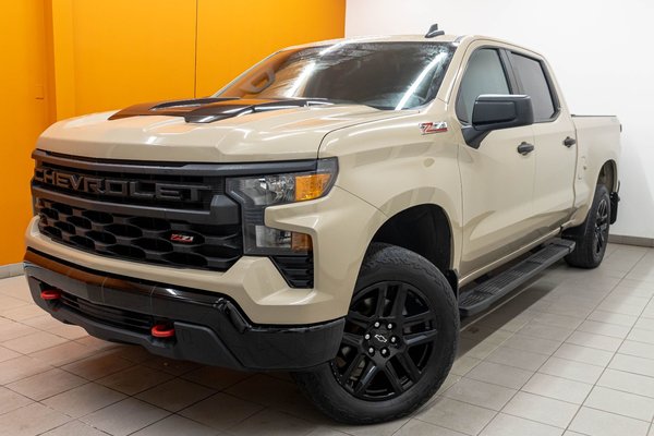 Silverado 1500 CUSTOM TRAIL BOSS CREW 4X4 V8 *CARPLAY* GR REMORQ