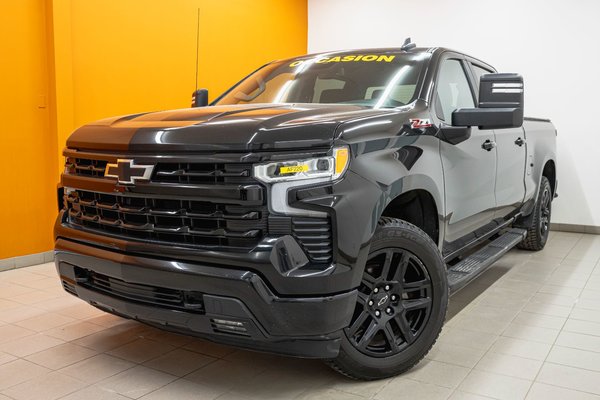 Silverado 1500 RST Z71 CREW 4X4 V8 *SIÈGES CHAUFF* BEDLINER WIFI