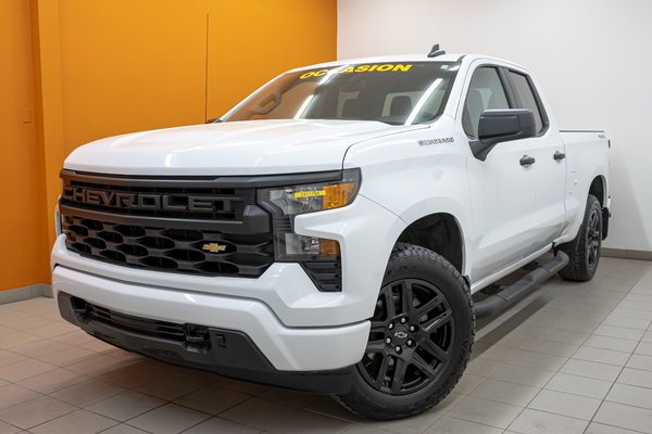 Silverado 1500 CUSTOM 4X4 *GR REMORQ* CARPLAY BEDLINER USB WI-FI