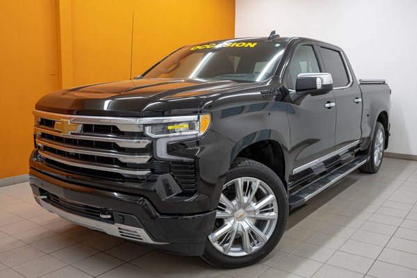 Silverado 1500 HIGH COUNTRY CREW 4X4 V8 *TOIT* NAV SIÈGES VENTIL