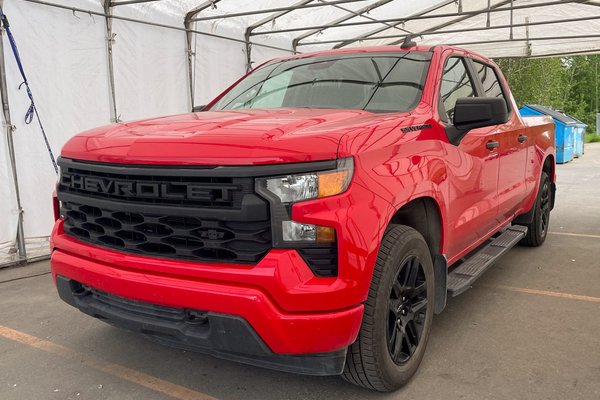 Silverado 1500 CUSTOM CREW 4X4 *GR REMORQ* CARPLAY BEDLINER USB