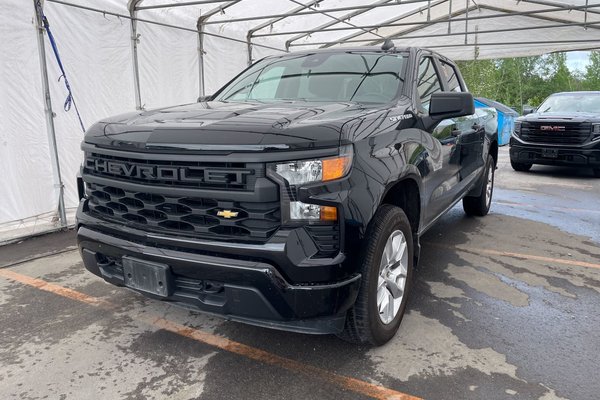 Silverado 1500 CUSTOM CREW 4X4 *GR REMORQ* CARPLAY BEDLINER USB