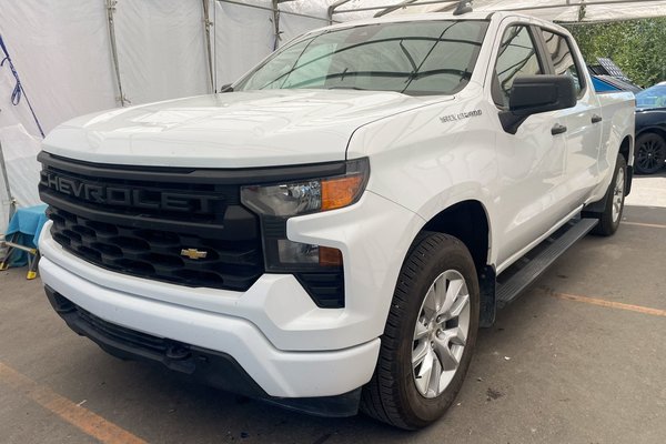 Silverado 1500 CUSTOM CREW 4X4 *GR REMORQ* CARPLAY BEDLINER USB