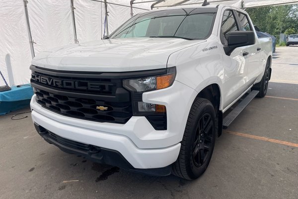 Silverado 1500 CUSTOM CREW 4X4 *GR REMORQ* CARPLAY BEDLINER USB