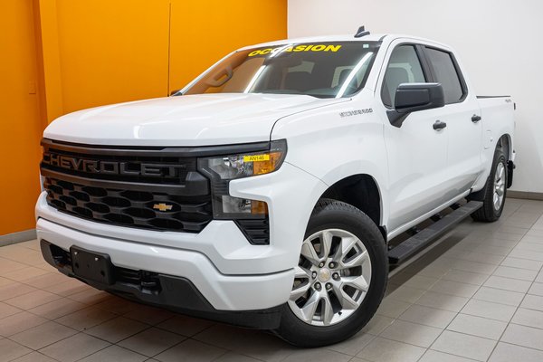 Silverado 1500 CUSTOM CREW 4X4 *GR REMORQ* CARPLAY WI-FI USB