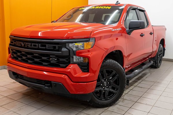 Silverado 1500 CUSTOM 4X4 *CARPLAY* BEDLINER GR REMORQ DIFF AUTO