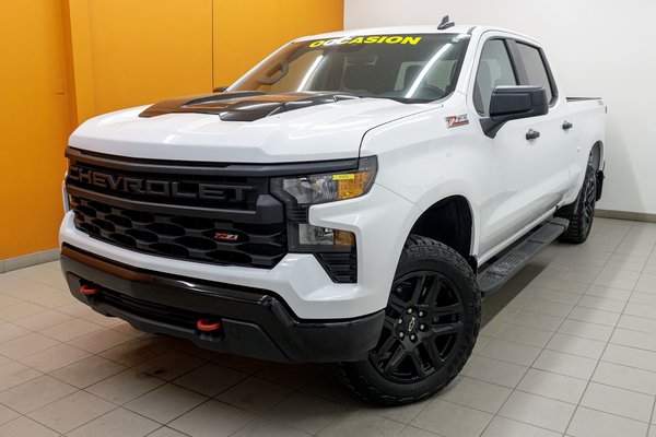 Silverado 1500 CUSTOM TRAIL BOSS CREW 4X4 V8 *GR REMORQ* CARPLAY