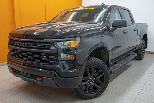 Silverado 1500 CUSTOM TRAIL BOSS CREW 4X4 V8 *GR REMORQ* CARPLAY