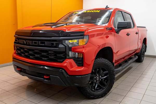 Silverado 1500 CUSTOM TRAIL BOSS CREW 4X4 *GR REMORQ* CARPLAY USB