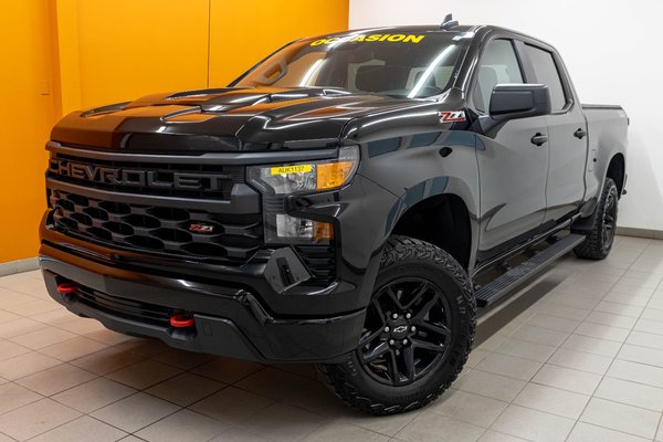Silverado 1500 CUSTOM TRAIL BOSS CREW 4X4 V8 *GR REMORQ* CARPLAY