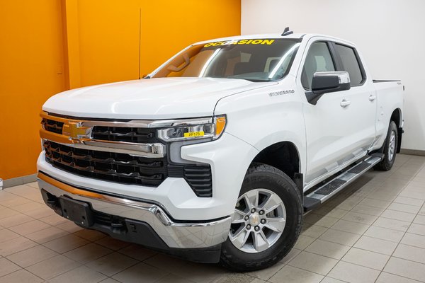 Silverado 1500 LT CREW 4X4 V8 *NAV* SIÈGES CHAUF CARPLAY BEDLINER