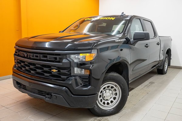 Silverado 1500 WT CREW 4X4 *CARPLAY* FREINS REMORQ REGUL VITESSE
