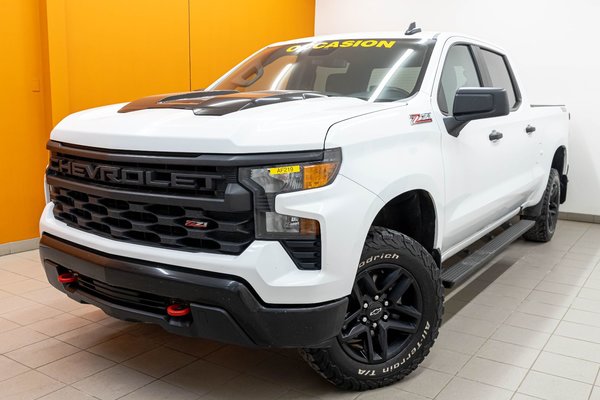 Silverado 1500 CUSTOM TRAIL BOSS CREW 4X4 V8 *CARPLAY* BEDLINER