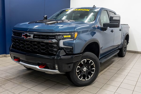 Silverado 1500 ZR2 CREW 4X4 DIESEL *TOIT NAV CUIR SIÈGES VENT HUD