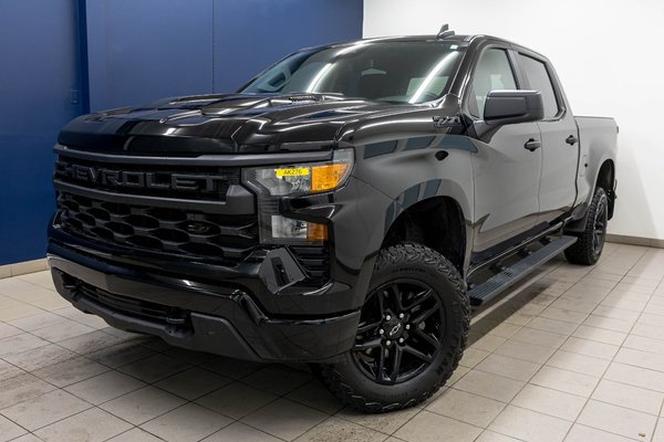 Silverado 1500 CUSTOM TRAIL BOSS CREW 4X4 *CARPLAY* BEDLINER WIFI