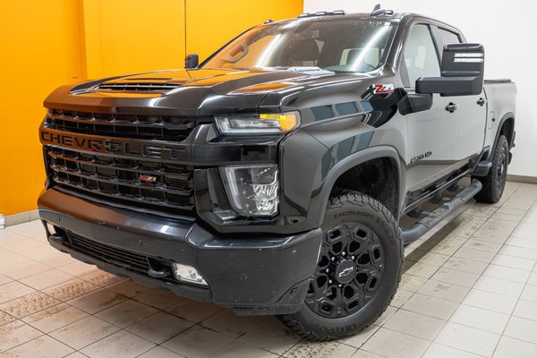 Silverado 2500HD LT Z71 MIDNIGHT CREW 4X4 DIESEL *CUIR* *PNBV 9900*