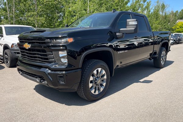 Silverado 2500HD CUSTOM CREW 4X4 6.6L *GR REMORQ* CARPLAY BEDLINER