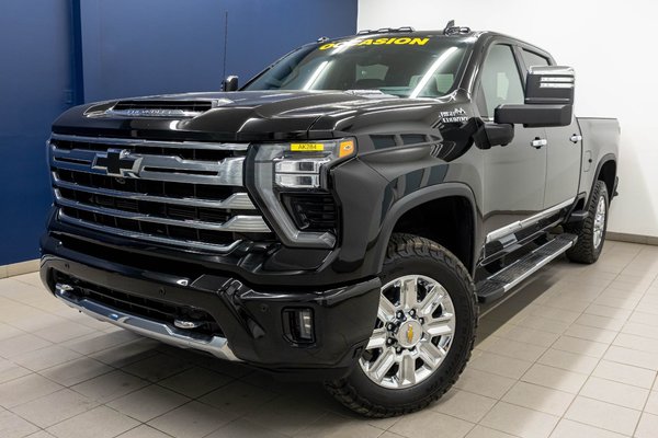 Silverado 2500HD HIGH COUNTRY Z71 CREW 4X4 *DIESEL* TOIT *HUD* BOSE