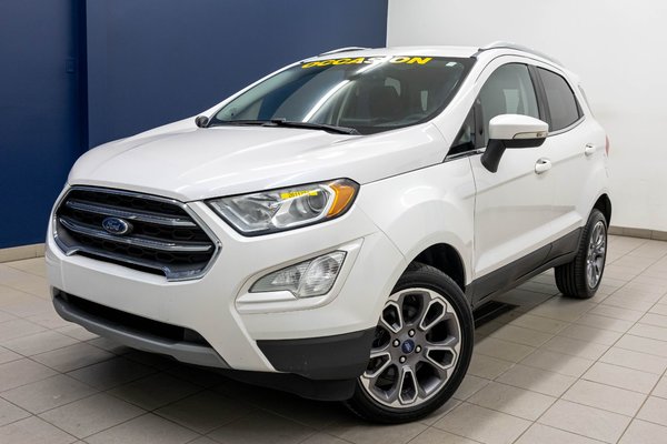 EcoSport TITANIUM AWD *TOIT* NAV CUIR SIÈGES CHAUFF B&O