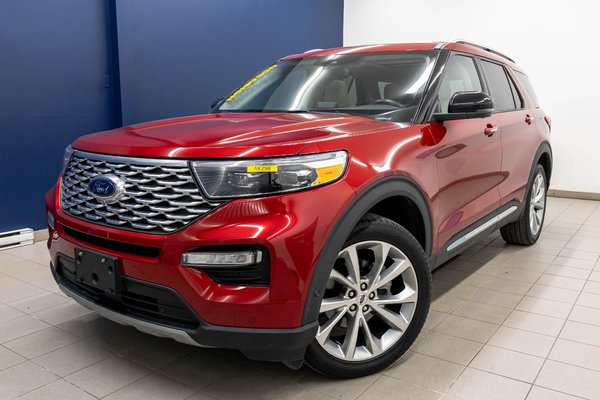 Explorer PLATINUM AWD *TOIT NAV CUIR SIÈGES VENT CAM360 B&O