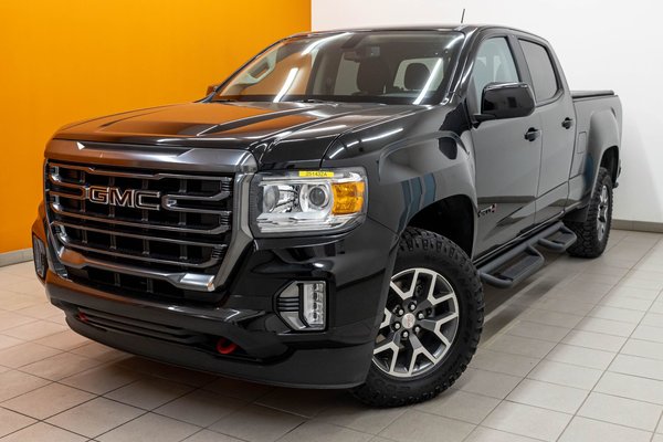 Canyon AT4 CREW 4X4 *GR REMORQ* SIÈGES CHAUFF CARPLAY USB
