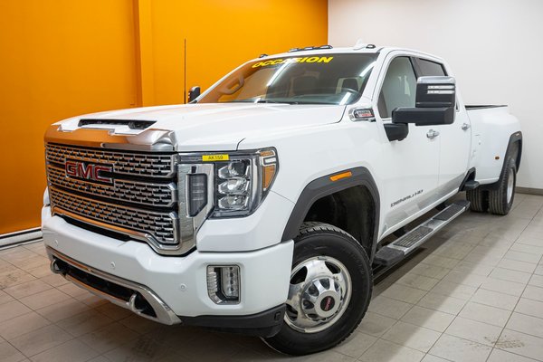 Sierra 3500HD DENALI CREW 4X4 V8 DIESEL *BOITE 8 PI.* TOIT NAV