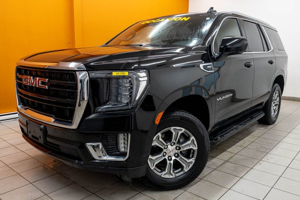 Yukon SLE AWD V8 *NAV* GR REMORQ CARPLAY 8 PLACE WIFI