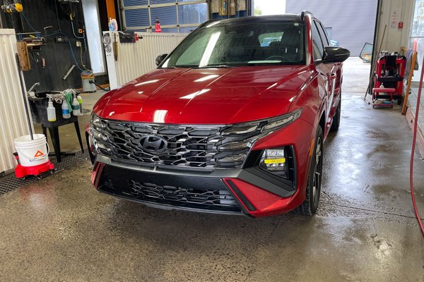 Tucson Hybrid N-LINE AWD *TOIT* SIÈGES CHAUF HAYON ELECT CARPLAY