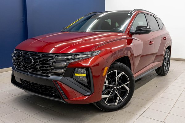Tucson Hybrid N-LINE AWD *TOIT* SIÈGES CHAUF HAYON ELECT CARPLAY