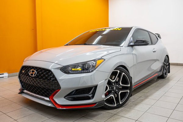 Veloster N *NAV* SIÈGES / VOLANT CHAUFF CARPLAY ALERTES