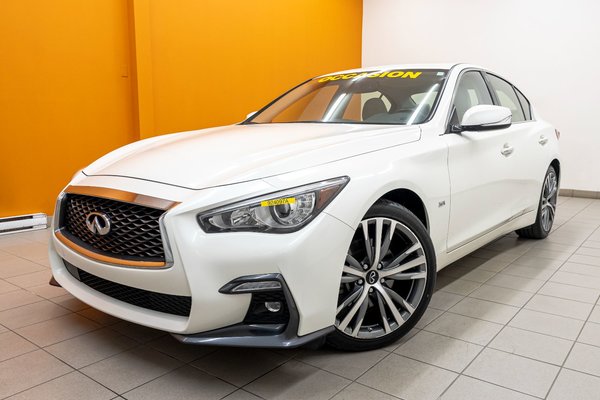 Q50 SIGNATURE AWD *TOIT* NAV CUIR SIÈGES /VOLANT CHAUF