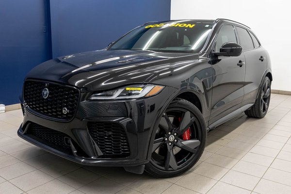F-PACE P575 SVR EDITION AWD V8 *TOIT* NAV SIÈGES VENTIL