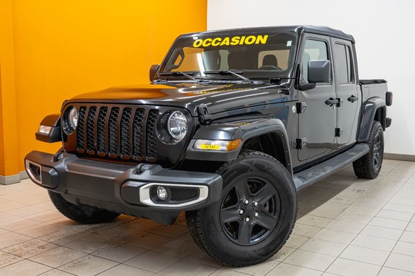 Gladiator SPORT S 4X4 V6 *CARPLAY* GR REMORQ BEDLINER USB