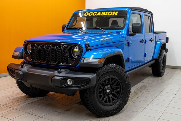 Gladiator WILLYS 4X4 V6 *SIÈGES CHAUFF* CARPLAY BEDLINER USB