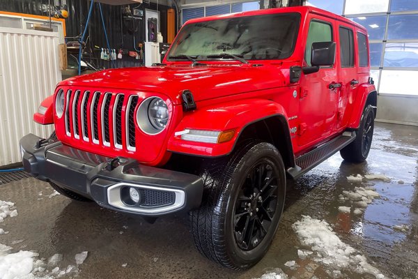 Wrangler 4xe SAHARA 4X4 GR TECH *NAV* GR REMORQ CUIR MCKINLEY