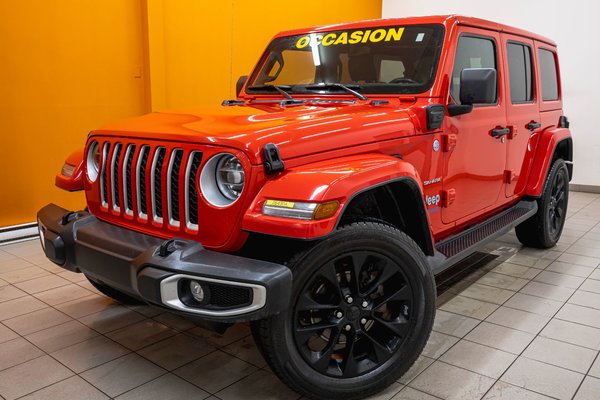 Wrangler 4xe SAHARA 4X4 GR TECH *NAV* GR REMORQ CUIR MCKINLEY