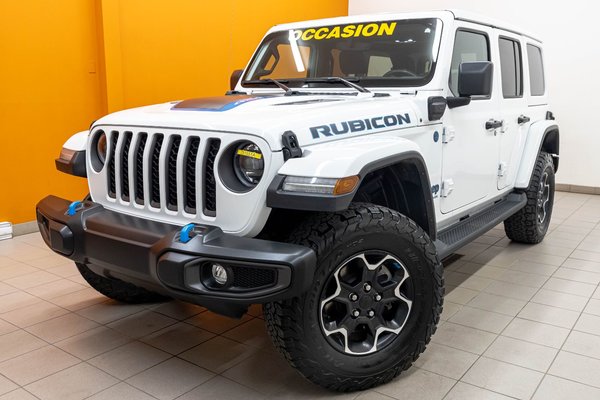 Wrangler 4xe RUBICON 4X4 *NAV* SIÈGES CHAUF GR REMOQR CARPLAY