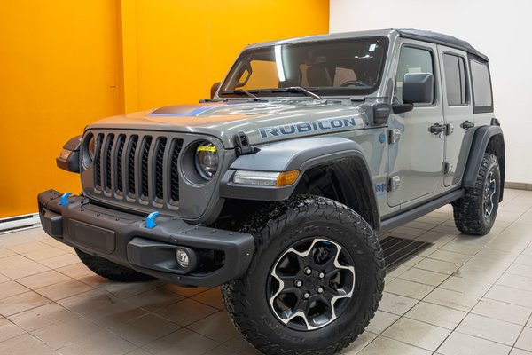 Wrangler 4xe RUBICON 4X4 *NAV* CUIR SIÈGES CHAUF GR REMORQ